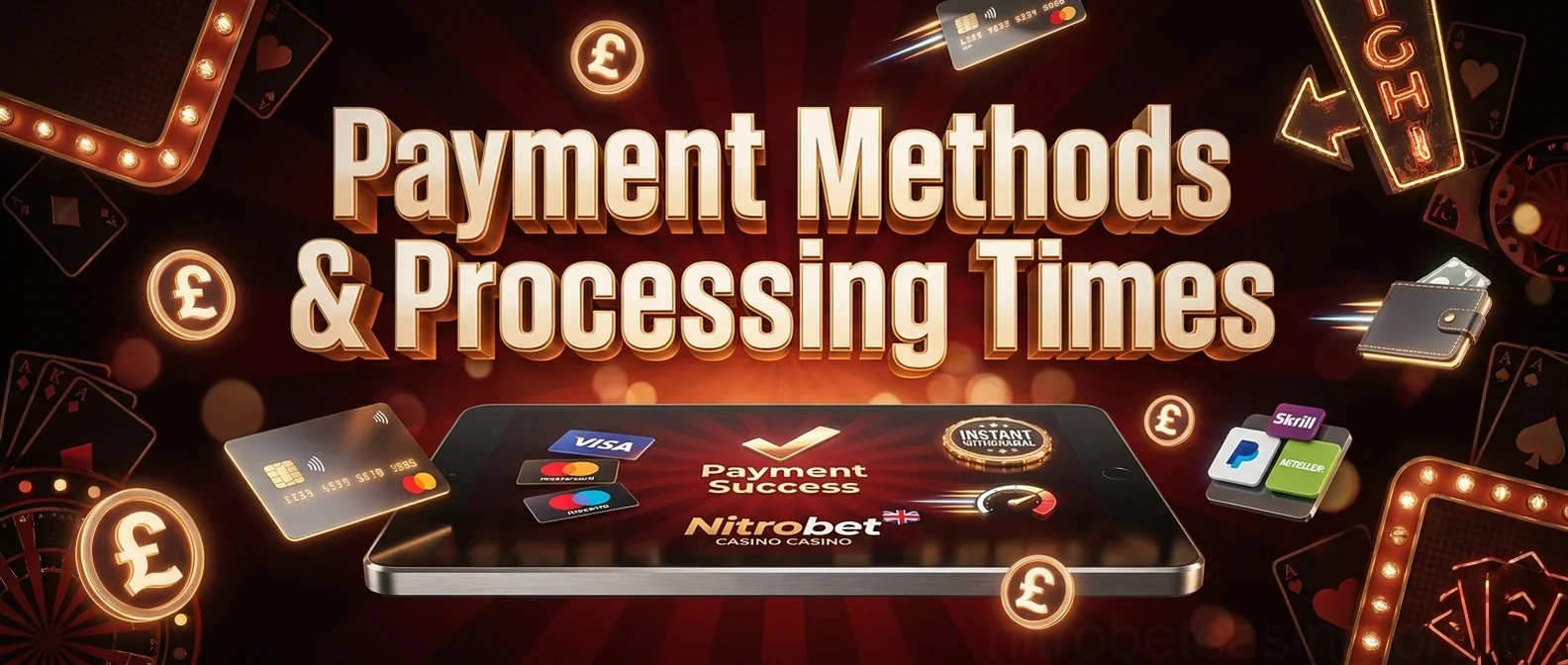 Payment Methods & Processing Times